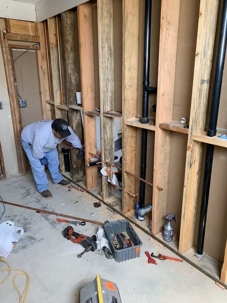 Commercial rough-in plumbing for Commercial Plumbing in Knollwood